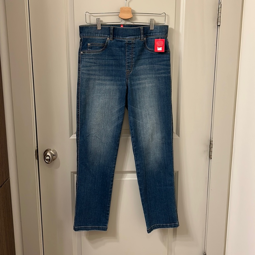 NWT Spanx Vintage Indigo Straight Leg Jeans